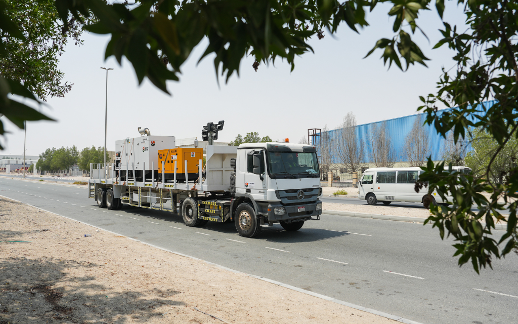 Construction equipment rental in UAE